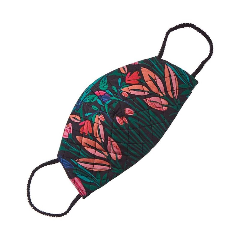 Roopa Pemmaraju Quilted Cloth Face Mask, Green